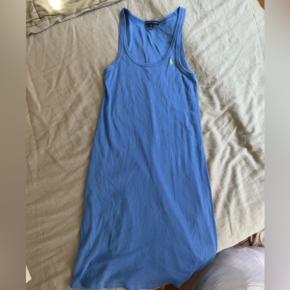 Blue Sleeveless Top